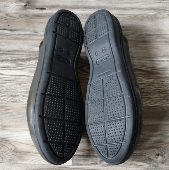 Crocs Colorblock Slingback Sandal Smokey Green Women's Size 8 - Picture 4 of 5